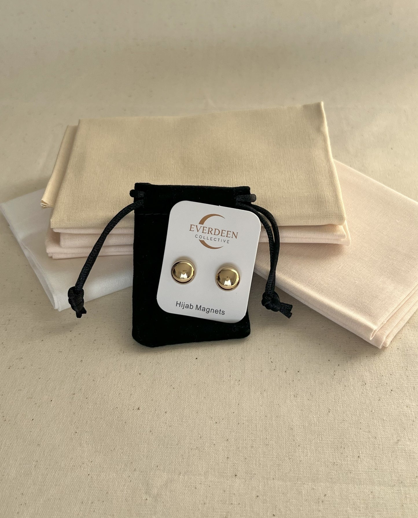 Set of 2 Metallic Hijab Magnets