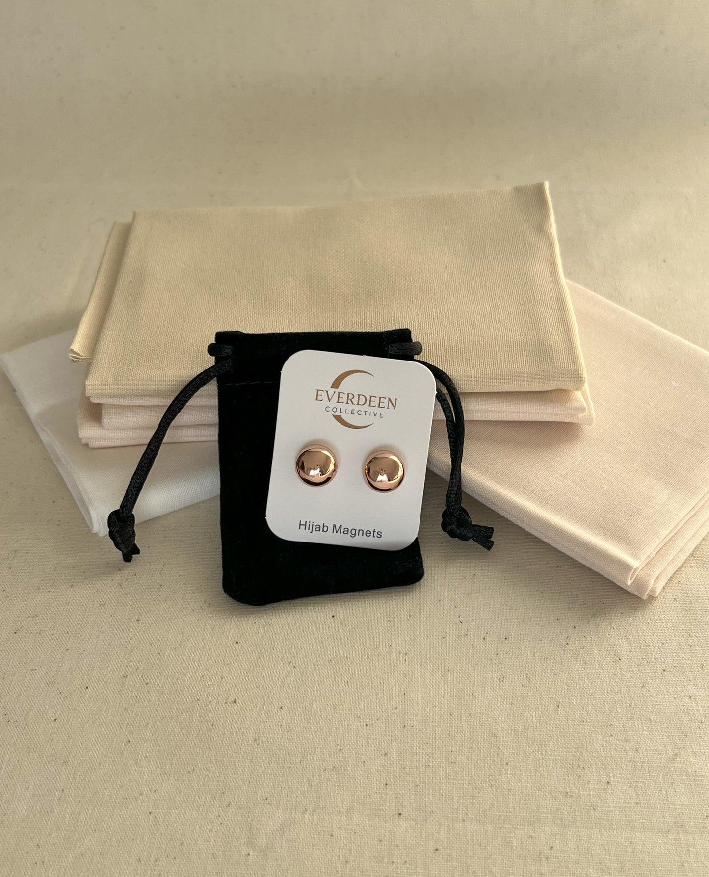 Set of 2 Metallic Hijab Magnets