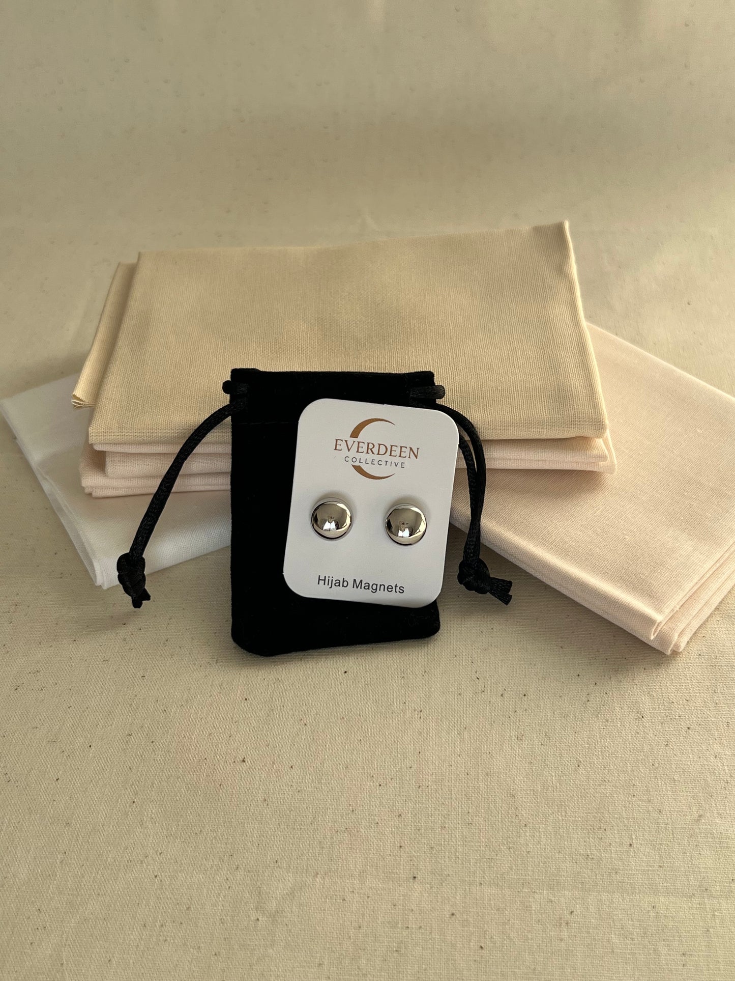 Set of 2 Metallic Hijab Magnets
